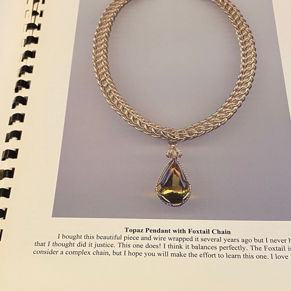 Elegant Wirecraft Jewelry how to craft book by Esther Lee vintage - Picture 16 of 16